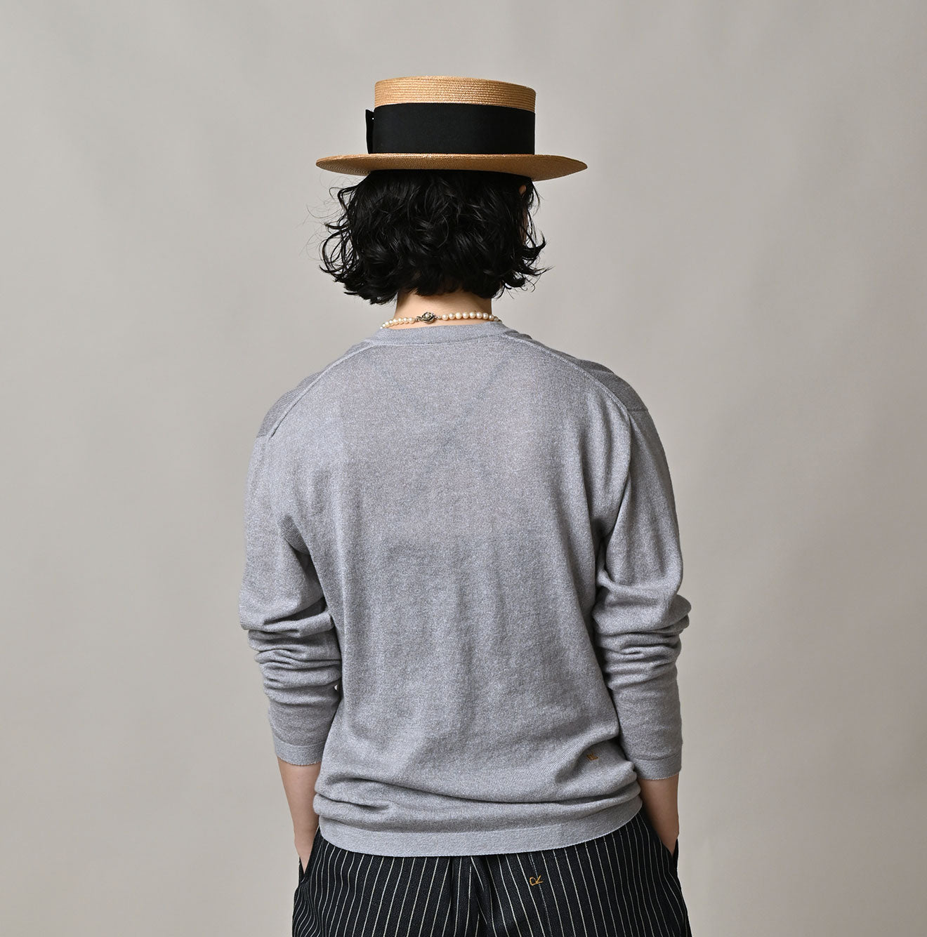 Whole Super Gauze 908 Henley Female Model