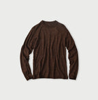 Whole Super Gauze 908 Crew Brown Moku