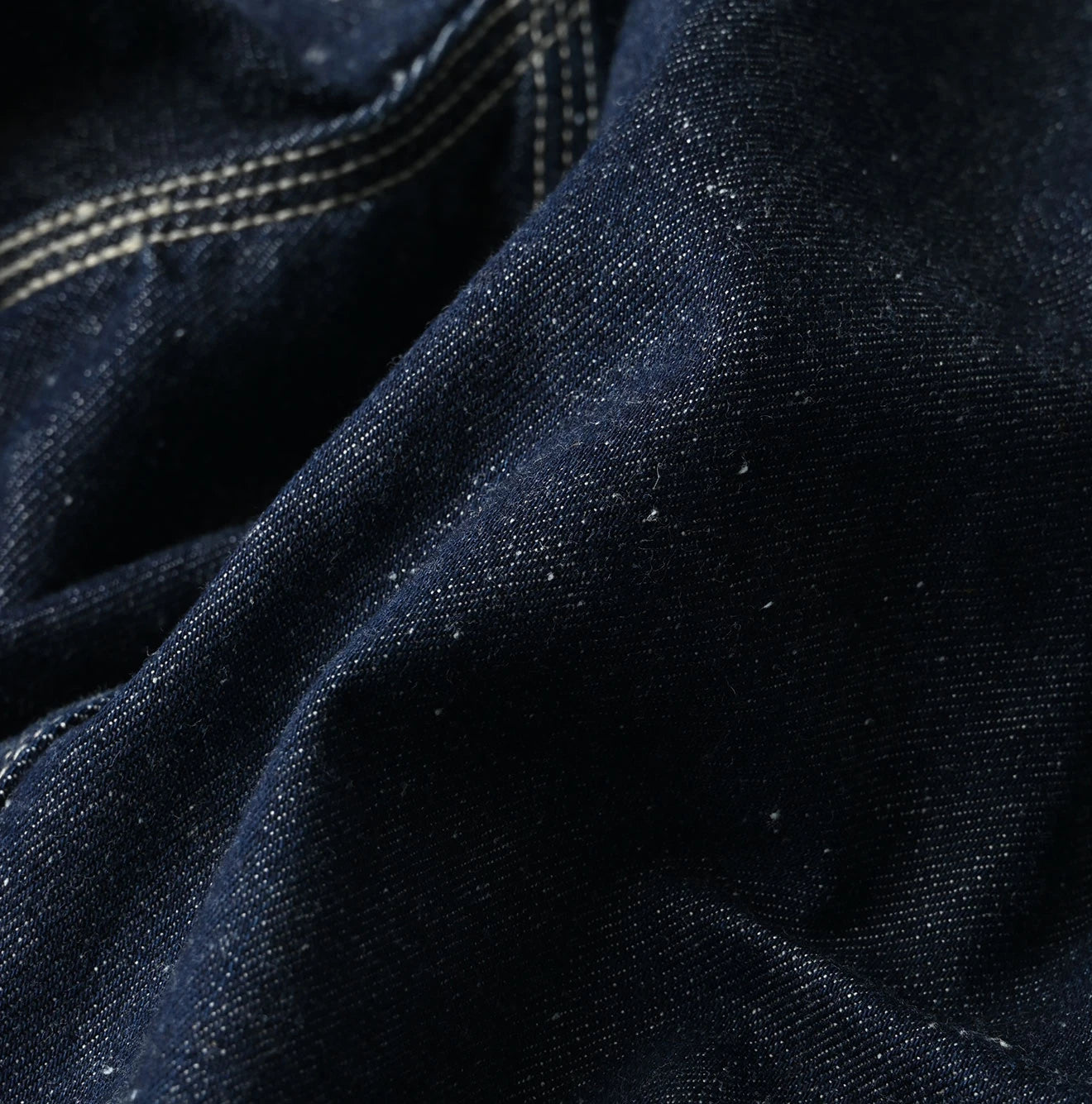 9.4oz Denim 908 Ocean Coverall Nou Detail