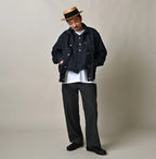 9.4oz Denim 908 Ocean Coverall Nou Male Model