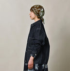 9.4oz Denim 908 Ocean Coverall Nou Female Model