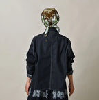 9.4oz Denim 908 Ocean Coverall Nou Female Model