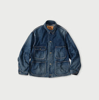 9.4oz Denim 908 Ocean Coverall Zyu