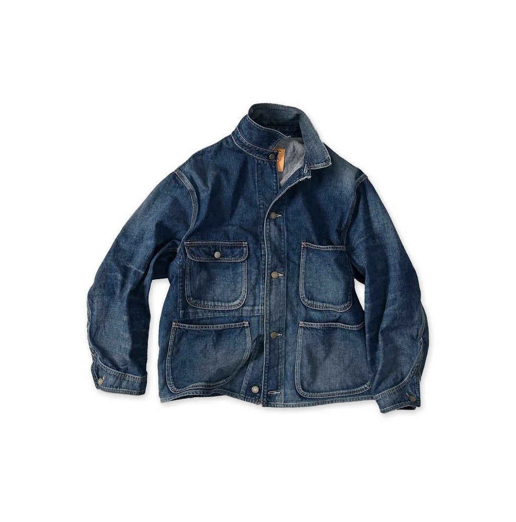 9.4oz Denim 908 Ocean Coverall Zyu