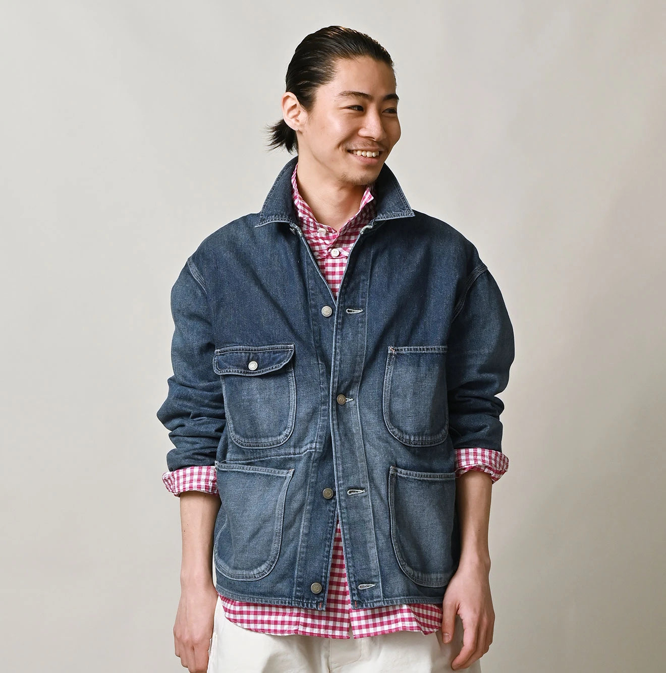 9.4oz Denim 908 Ocean Coverall Zyu