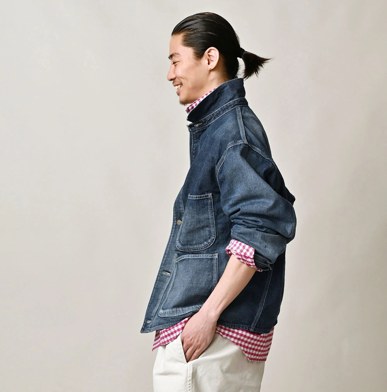 9.4oz Denim 908 Ocean Coverall Zyu