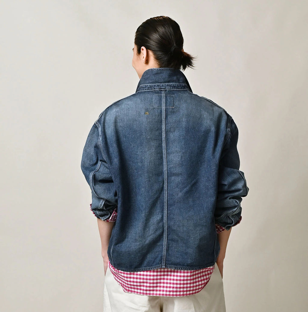 9.4oz Denim 908 Ocean Coverall Zyu