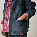 9.4oz Denim 908 Ocean Coverall Zyu