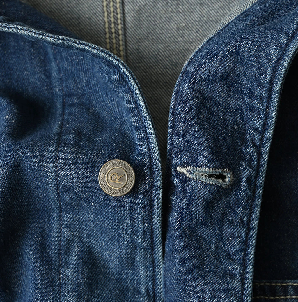 9.4oz Denim 908 Ocean Coverall Zyu