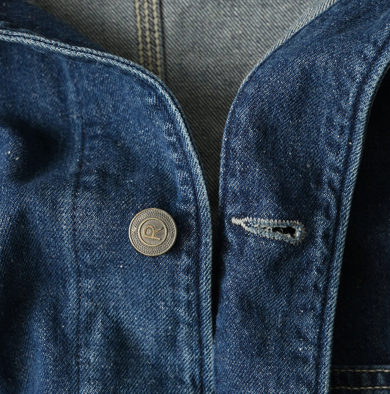 9.4oz Denim 908 Ocean Coverall Zyu