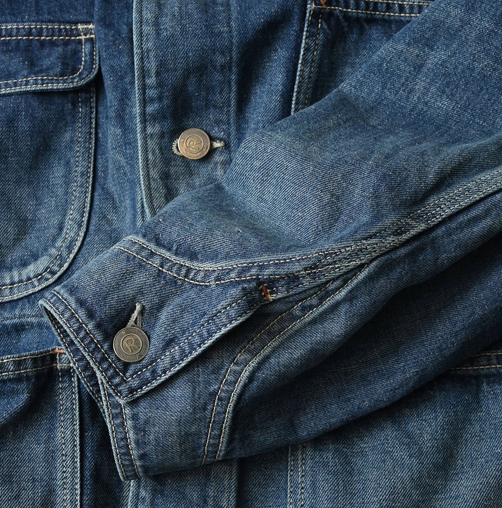 9.4oz Denim 908 Ocean Coverall Zyu