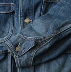 9.4oz Denim 908 Ocean Coverall Zyu