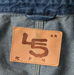 9.4oz Denim 908 Ocean Coverall Zyu