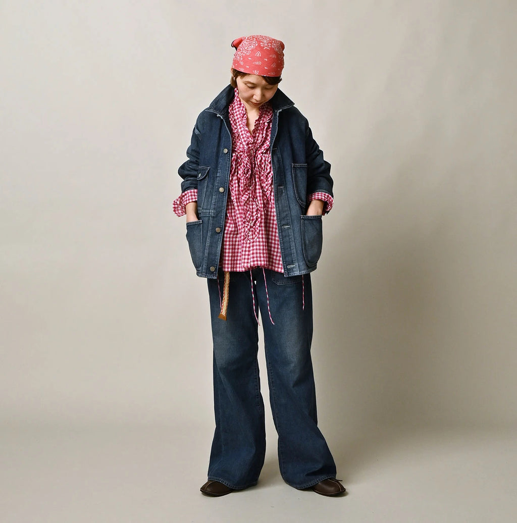 9.4oz Denim 908 Ocean Coverall Zyu