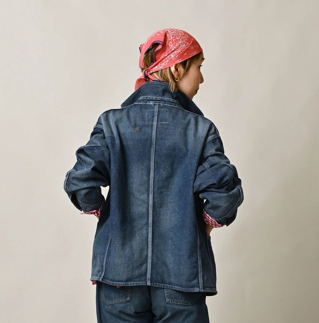 9.4oz Denim 908 Ocean Coverall Zyu