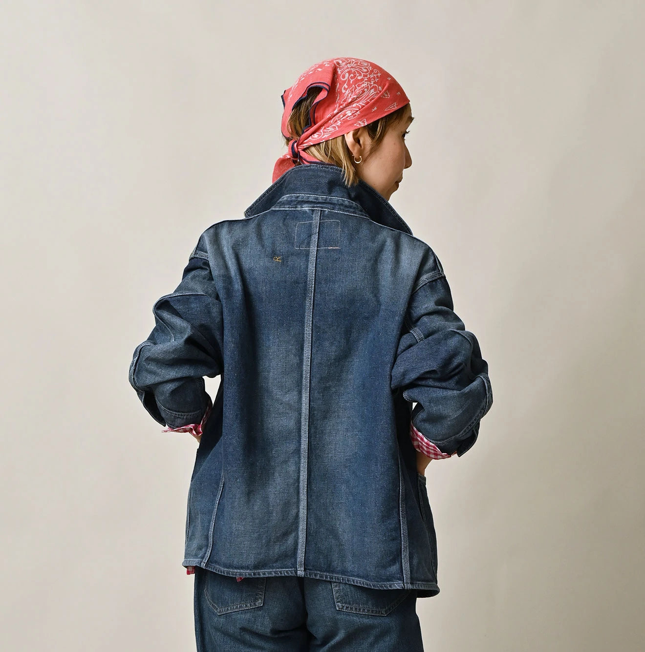 9.4oz Denim 908 Ocean Coverall Zyu