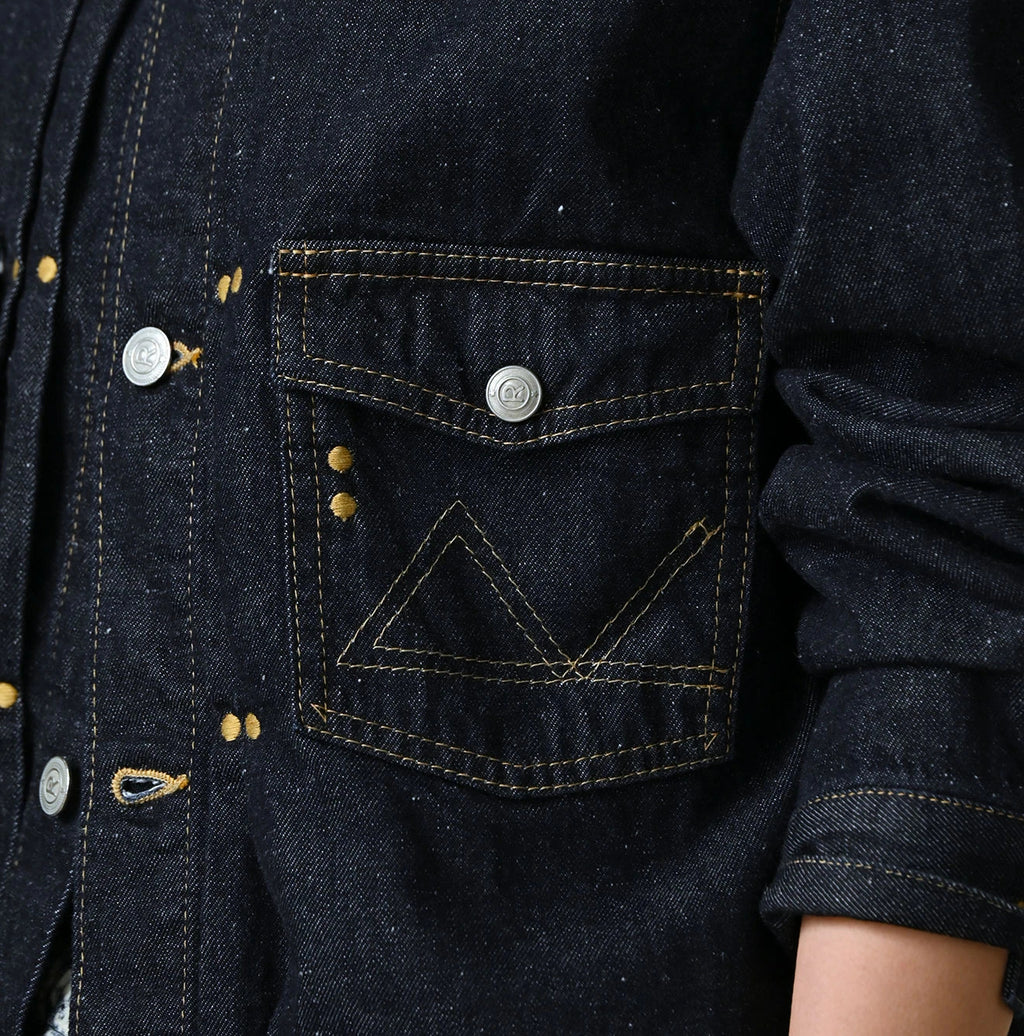 9.4oz Denim 908 G Jacket Nou Detail