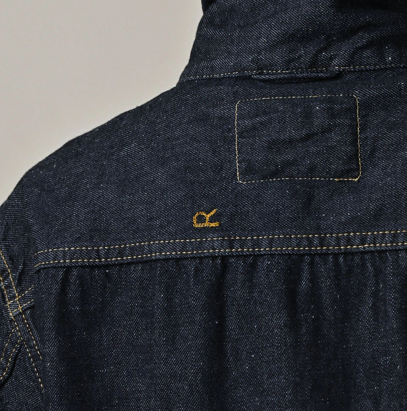 9.4oz Denim 908 G Jacket Nou Detail