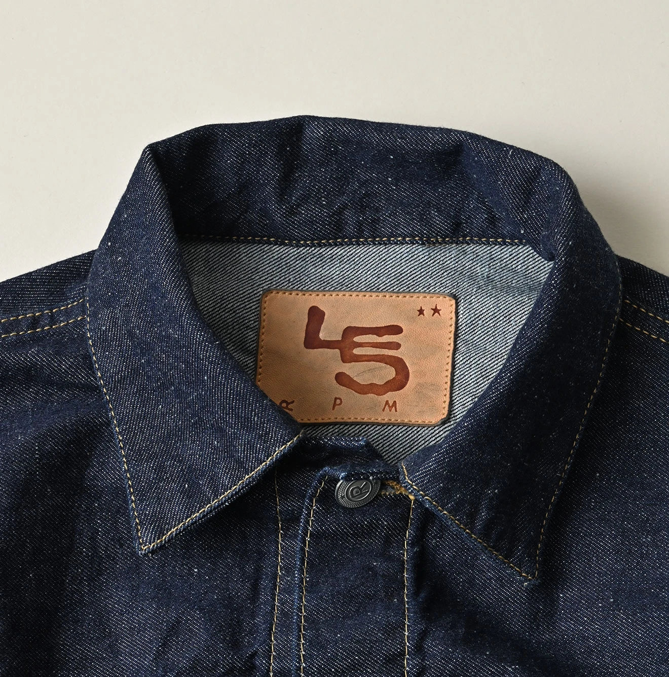 9.4oz Denim 908 G Jacket Nou Detail