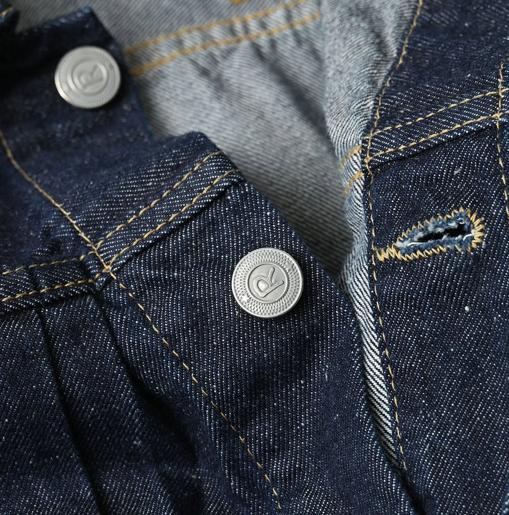 9.4oz Denim 908 G Jacket Nou Detail
