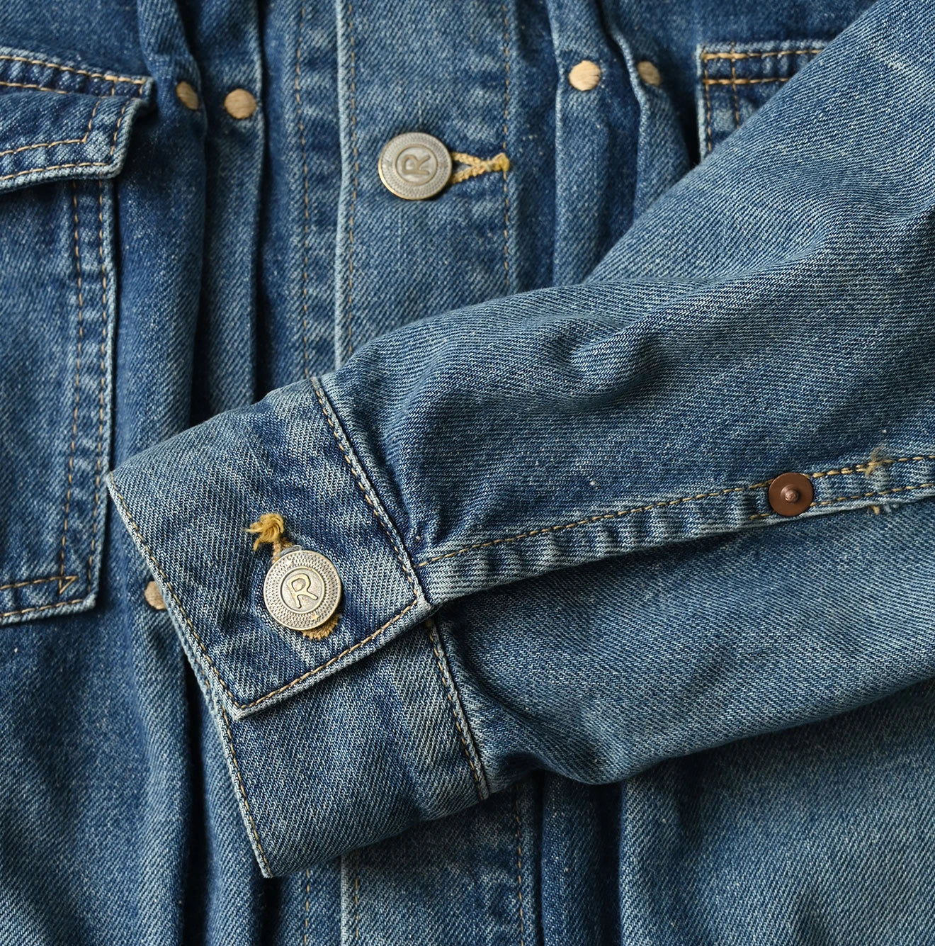 9.4oz Denim 908 G Jacket Tan
