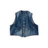 9.4oz Denim 908 Ocean Hunting Vest Tan