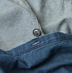 9.4oz Denim 908 Ocean Hunting Vest Tan Detail