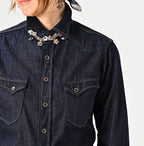 Shirt Denim 908 Eastern Shirt Nou Detail