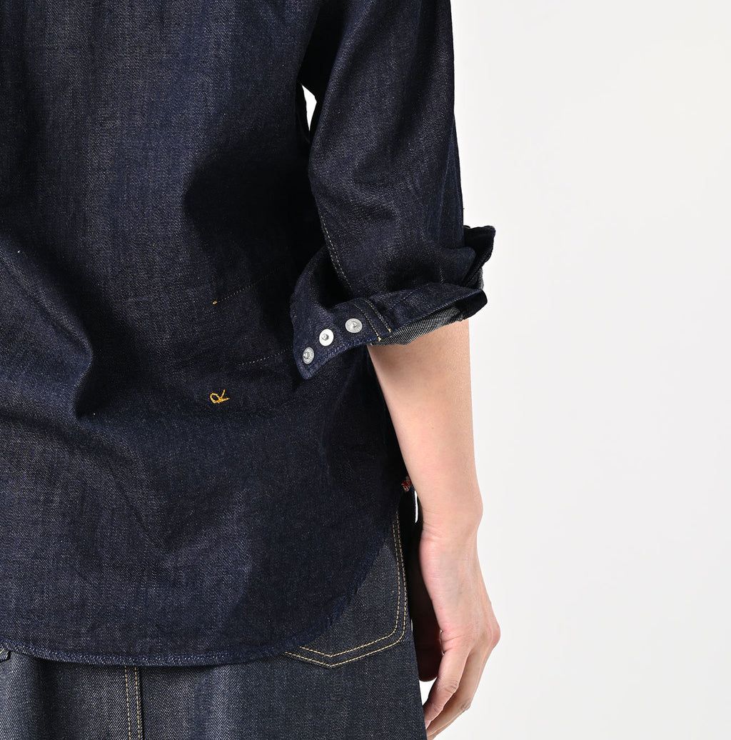 Shirt Denim 908 Eastern Shirt Nou Detail