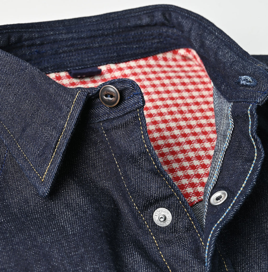 Shirt Denim 908 Eastern Shirt Nou Detail