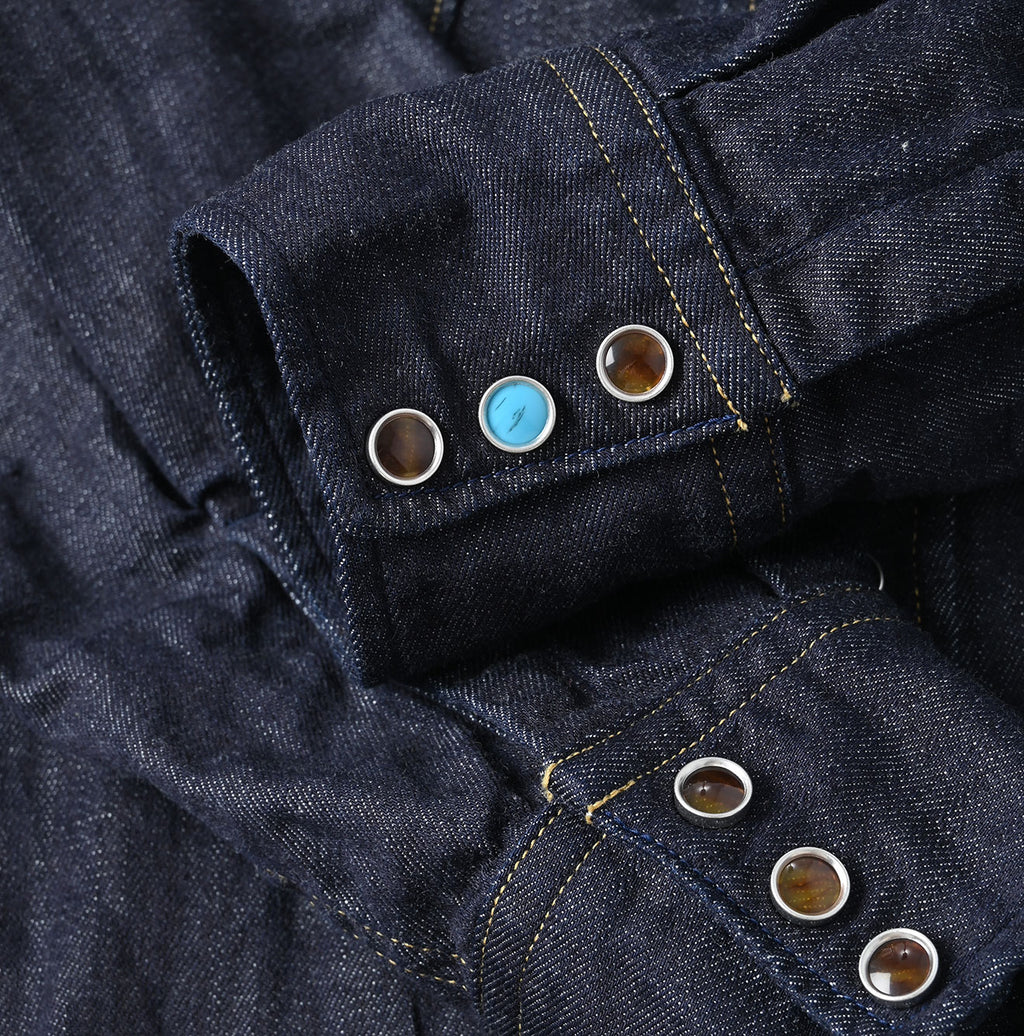 Shirt Denim 908 Eastern Shirt Nou Detail