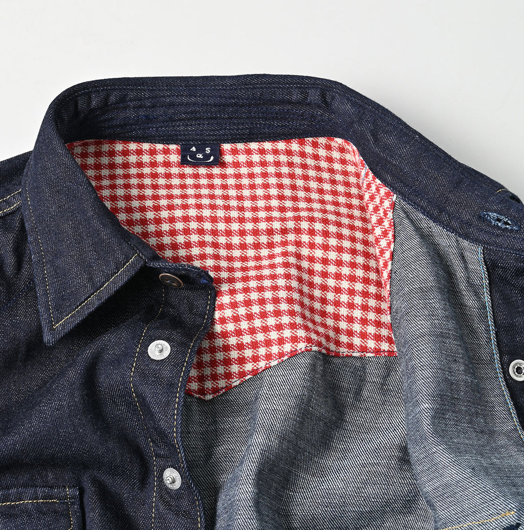 Shirt Denim 908 Eastern Shirt Nou Detail