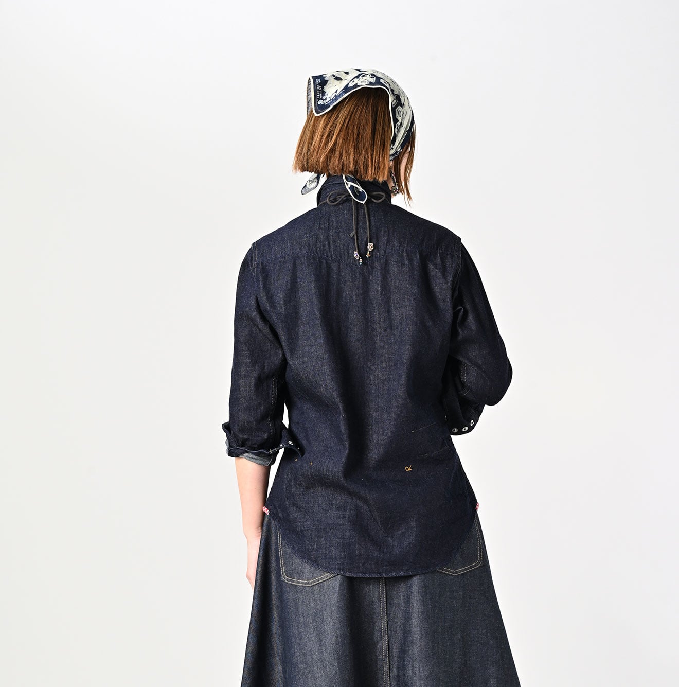 Shirt Denim 908 Eastern Shirt Nou Female Model