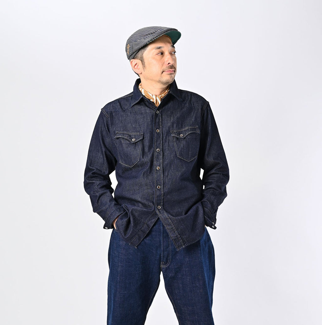 Shirt Denim 908 Eastern Shirt Nou Male Model