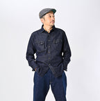 Shirt Denim 908 Eastern Shirt Nou Male Model