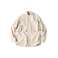 Thin Back Satin 908 Neem Shirt Antique White