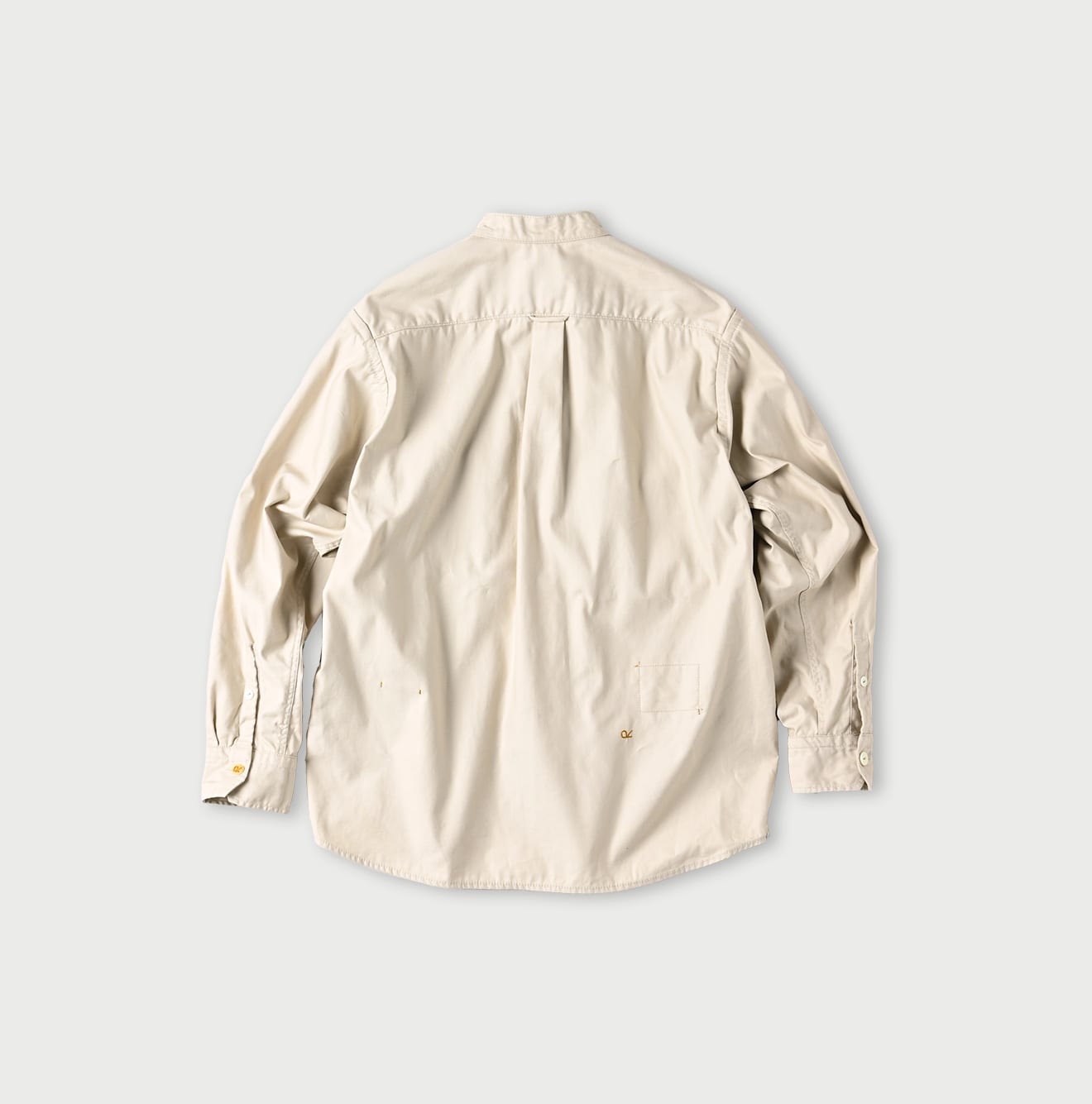 Thin Back Satin 908 Neem Shirt Back