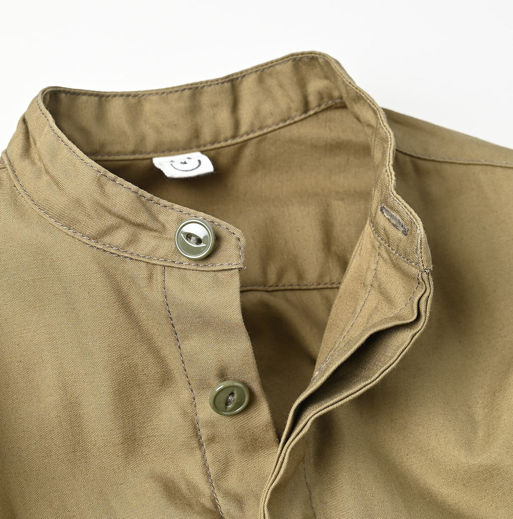 Thin Back Satin 908 Neem Shirt Detail