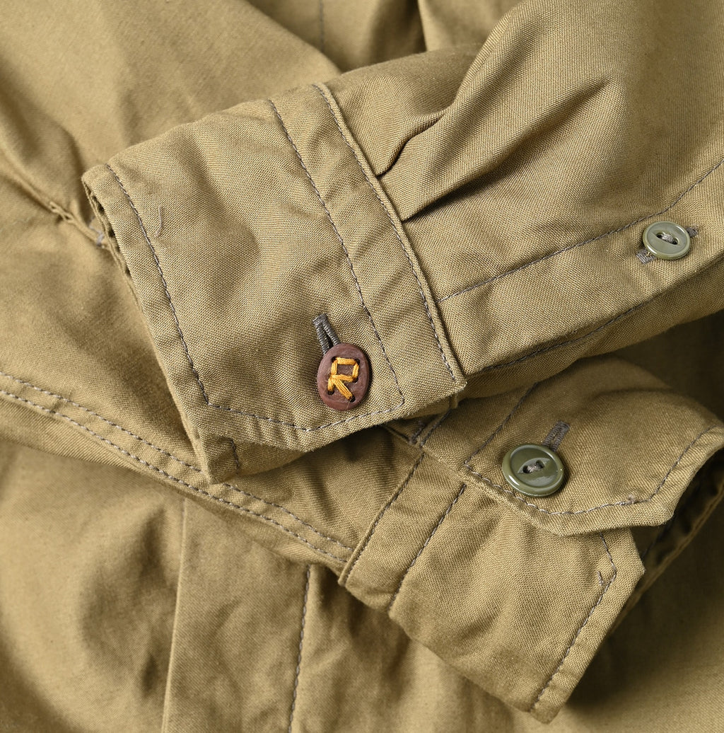 Thin Back Satin 908 Neem Shirt Detail