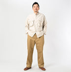 Thin Back Satin 908 Neem Shirt Male Model