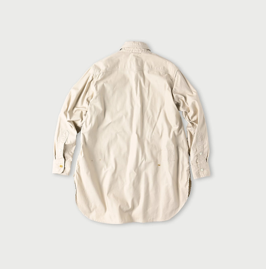 Thin Back Satin 908 Gacha-Pocket Shirt Back