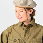 Thin Back Satin 908 Gacha-Pocket Shirt Detail