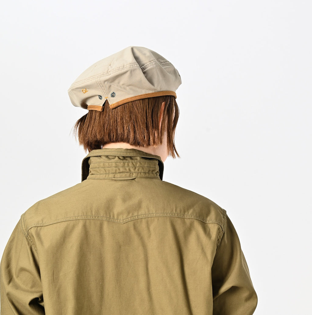 Thin Back Satin 908 Gacha-Pocket Shirt Detail