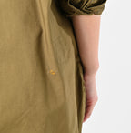 Thin Back Satin 908 Gacha-Pocket Shirt Detail
