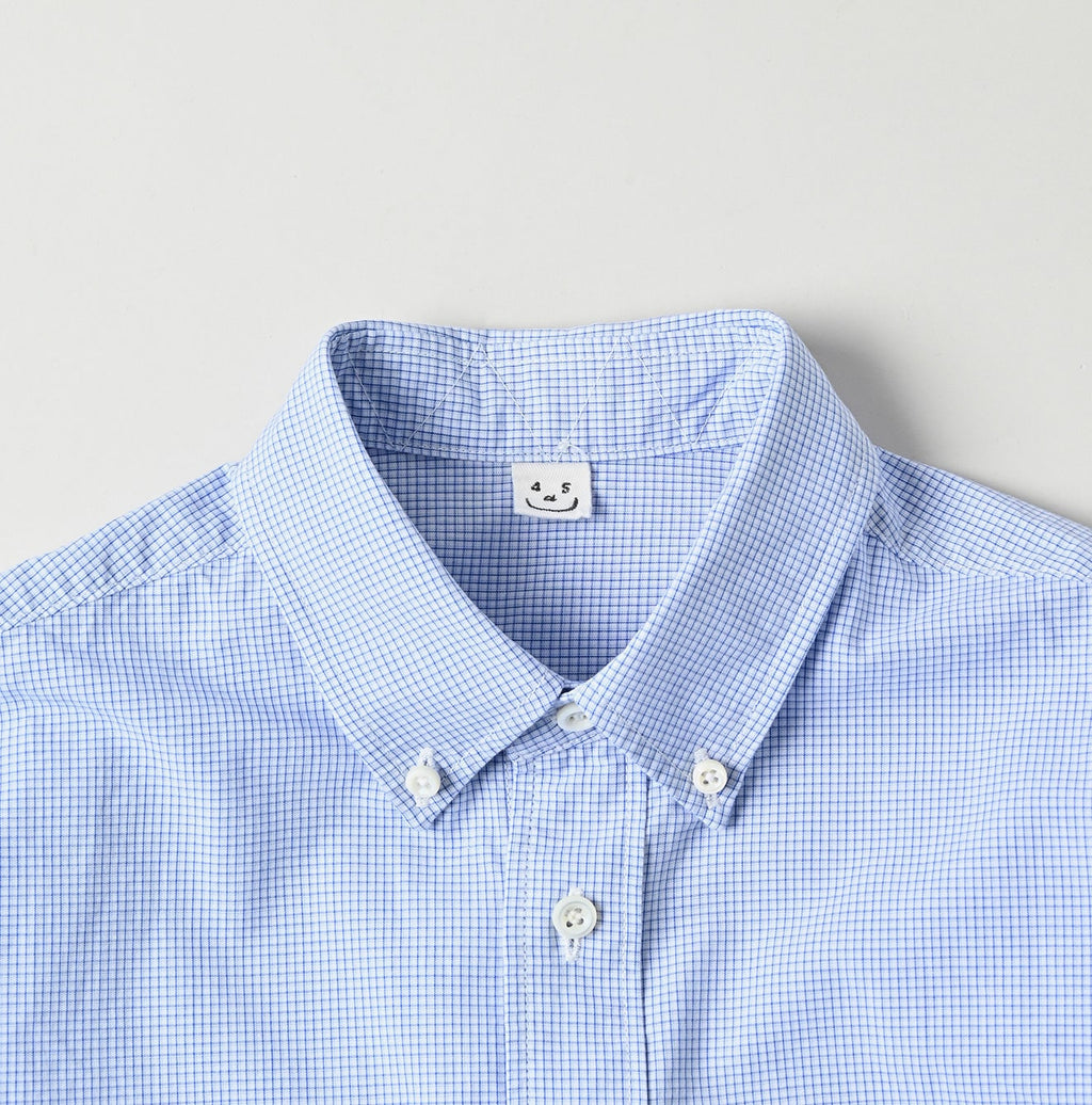 Compact Damp 908 Ocean Button Down Shirt Detail