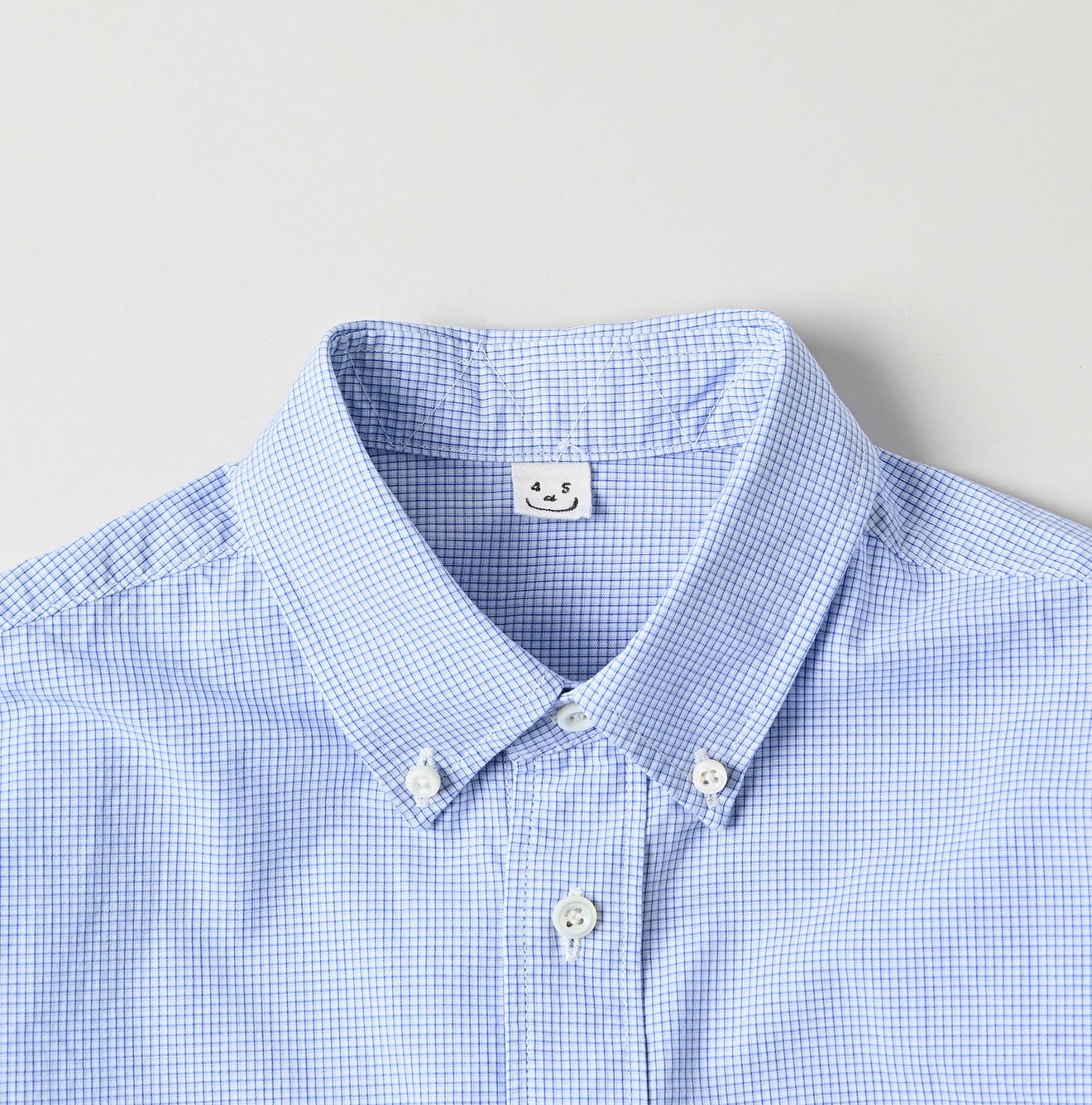 Compact Damp 908 Ocean Button Down Shirt Detail