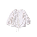 504 OX Puff Blouse White