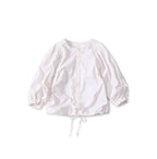 504 OX Puff Blouse White