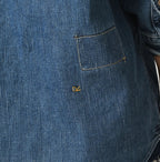 45 Petit Denim 908 8-knot Shirt Distressed Detail