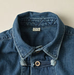 45 Petit Denim 908 8-knot Shirt Distressed Detail